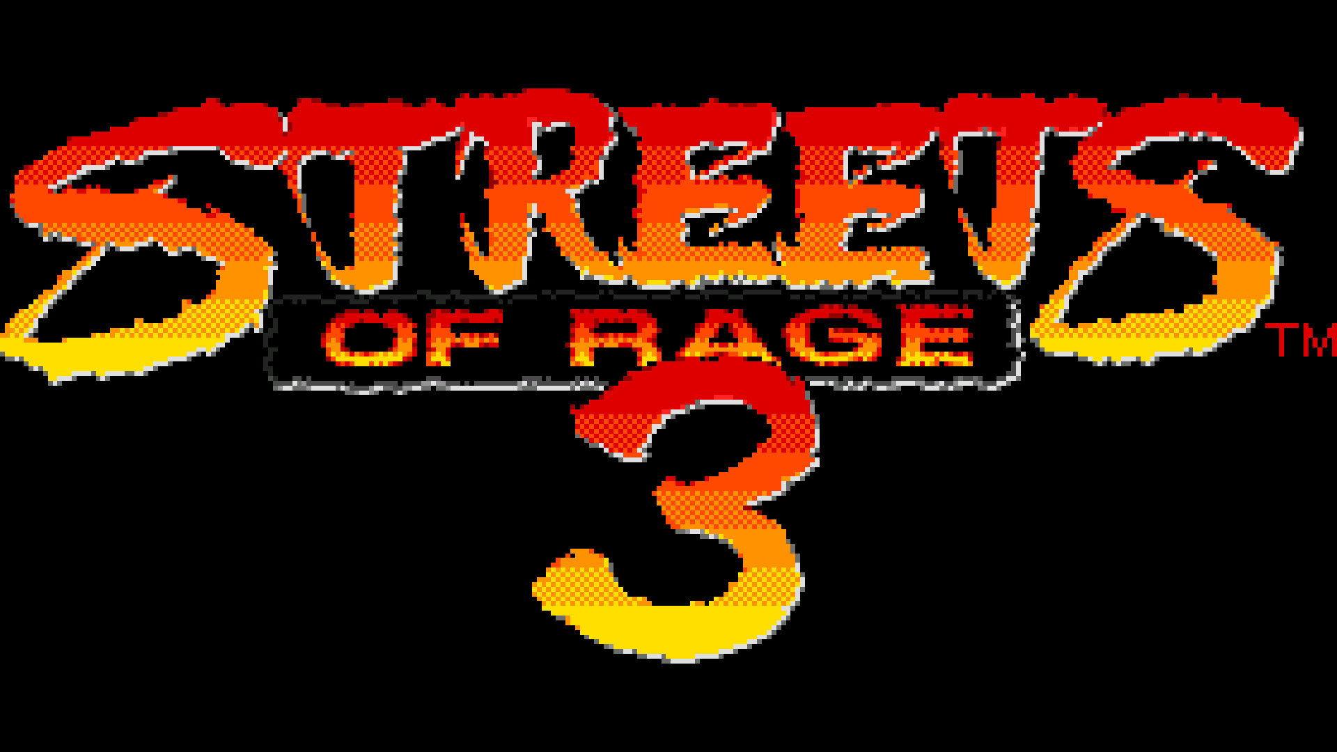 Streets of Rage 3 (Mega Drive/Genesis) Logo