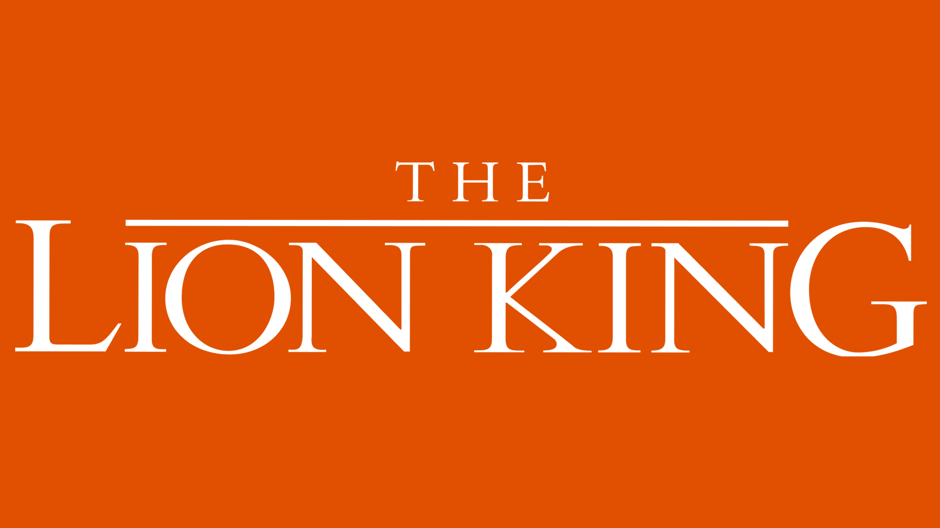 The Lion King (Mega Drive/Genesis) Logo