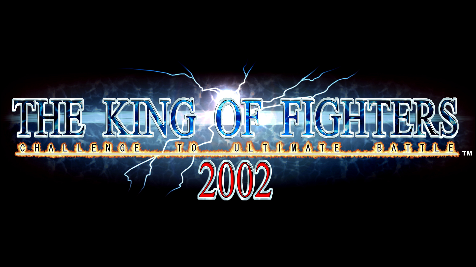 Kof 2002. Logo KOF 2002.