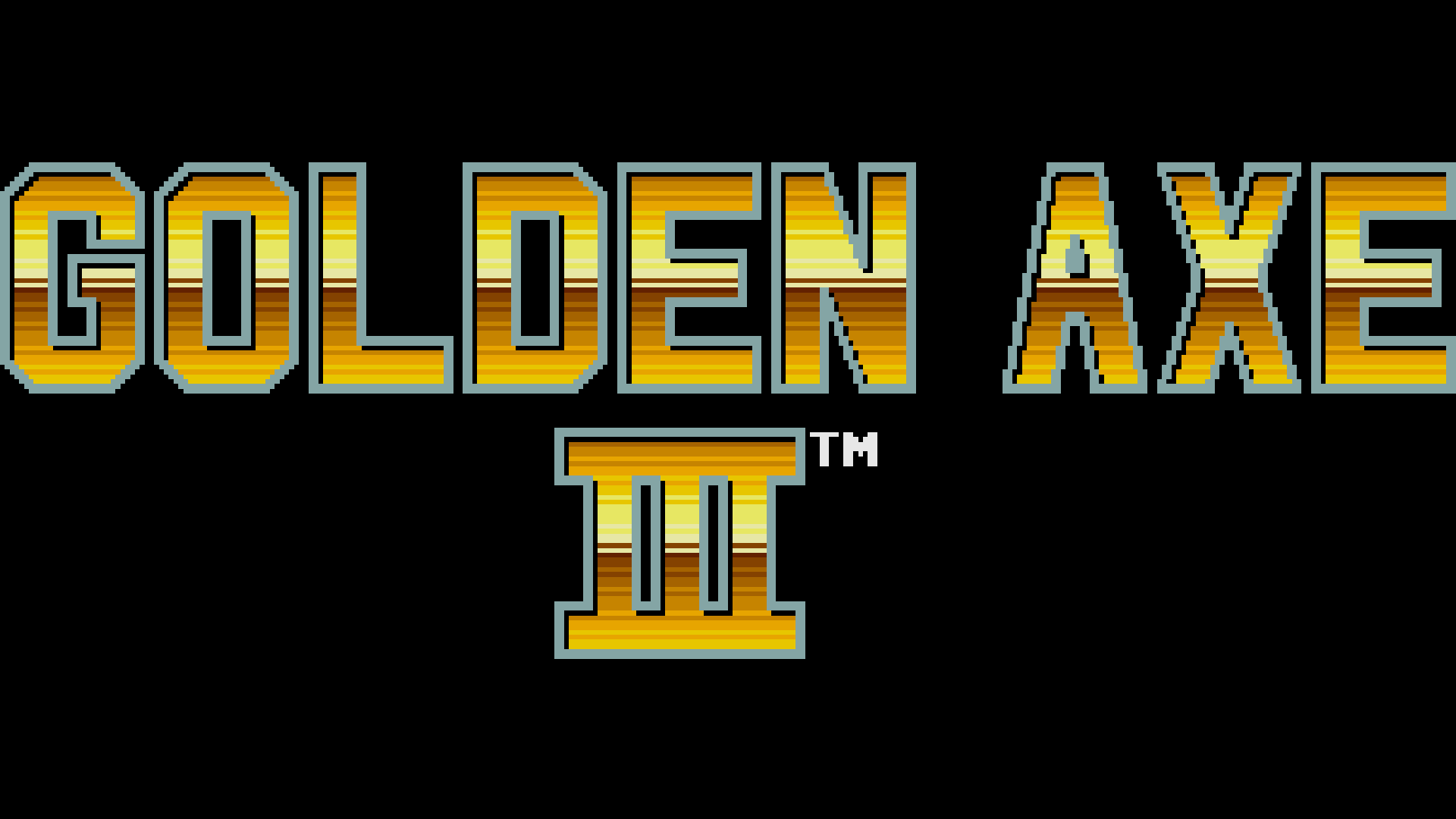 Golden Axe III Logo
