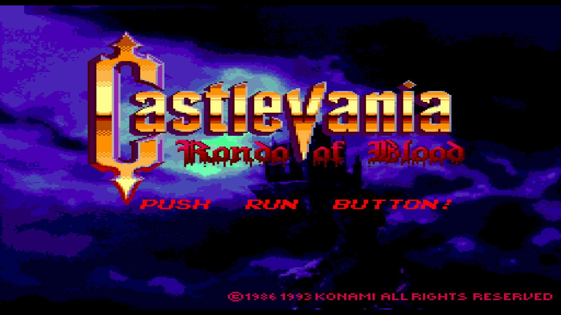 Castlevania: Rondo of Blood Logo