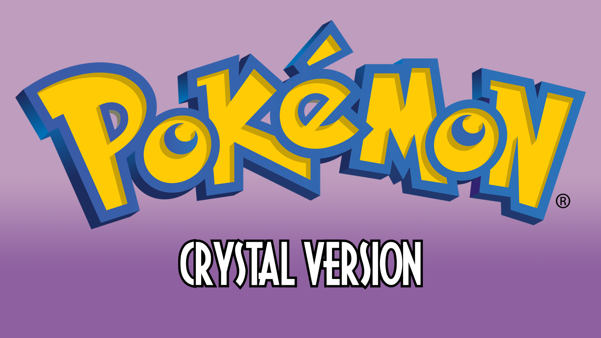 Pokémon Crystal Logo