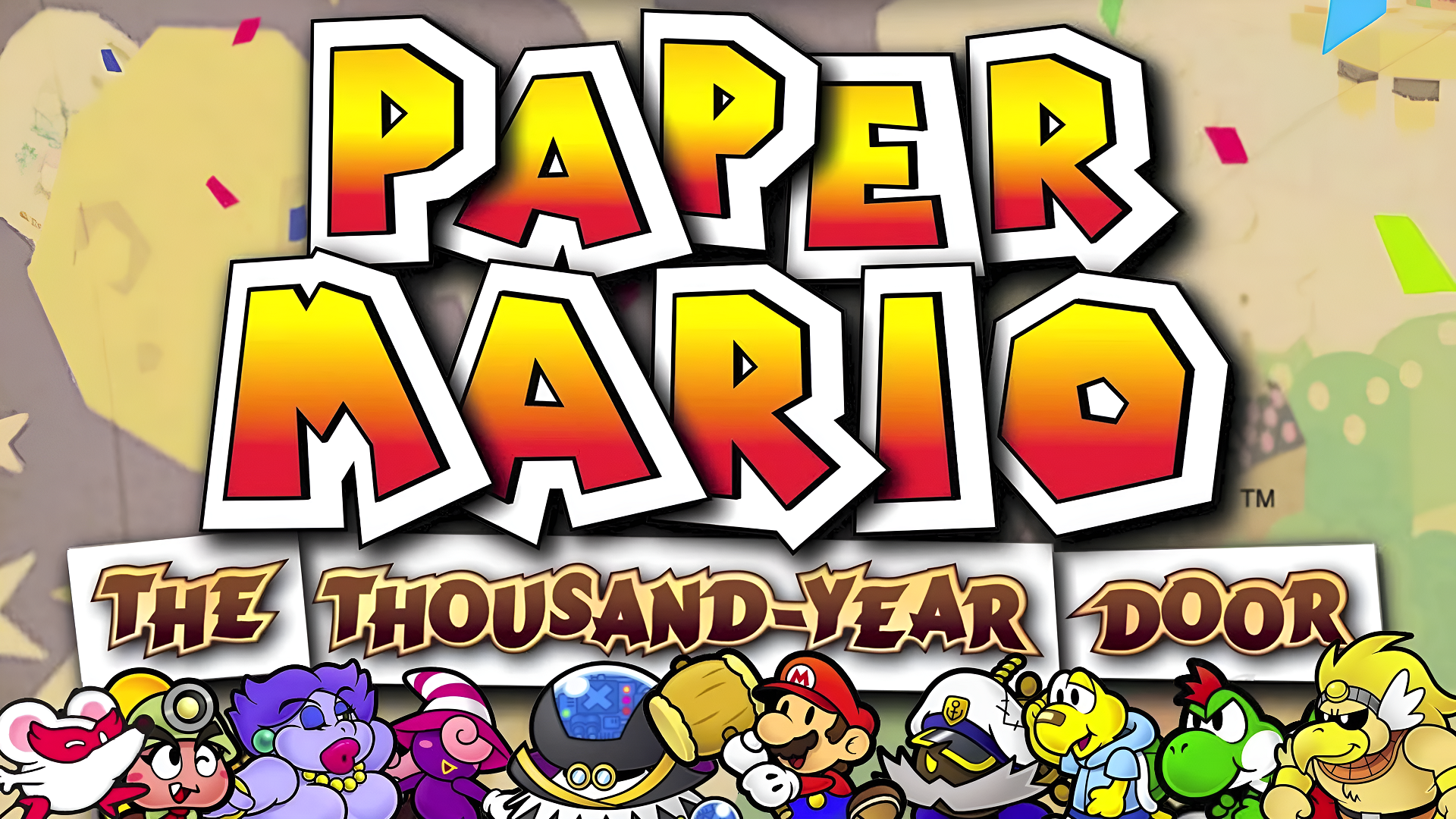Paper Mario: The Thousand Year Door Logo