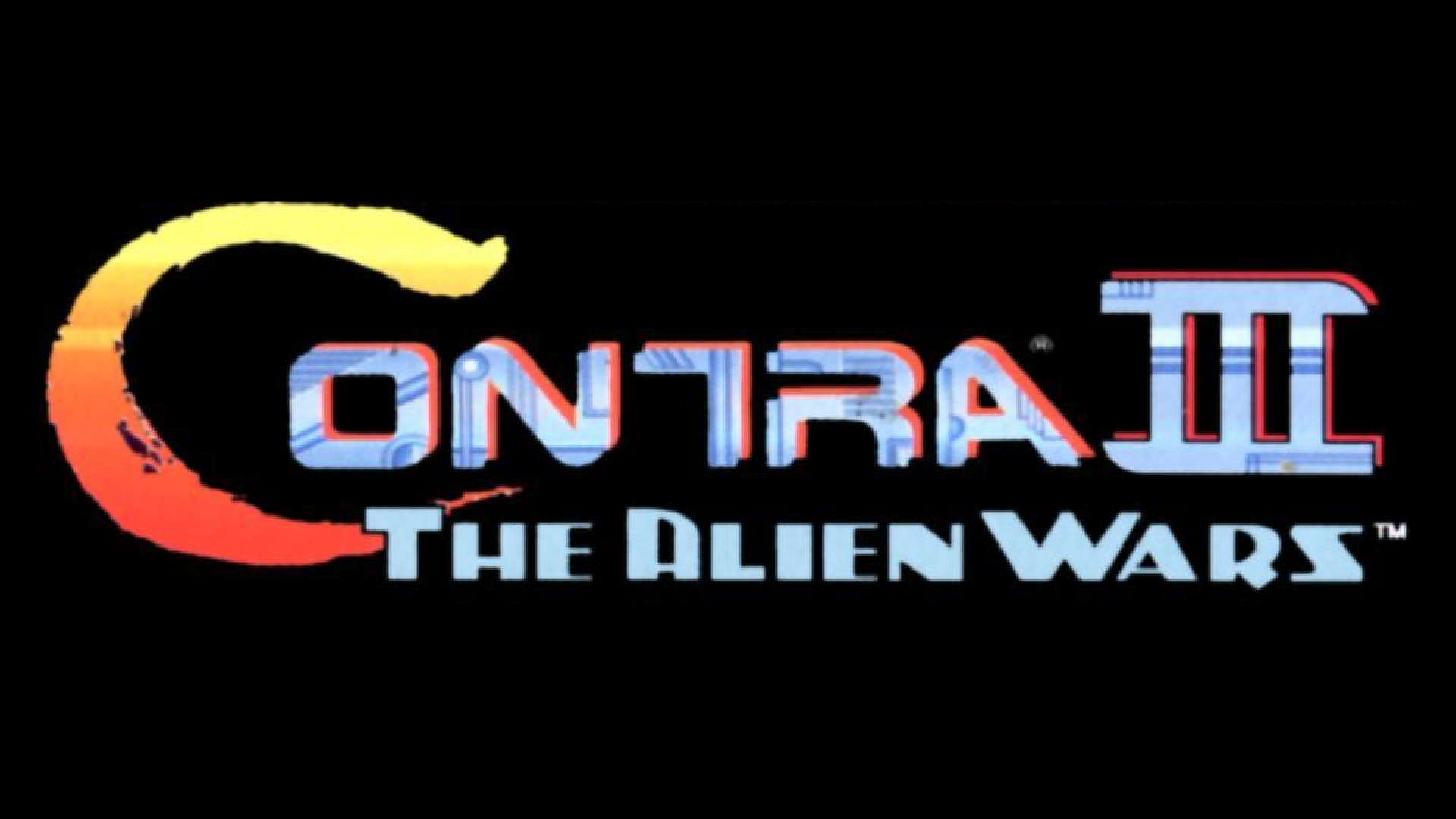 Contra III : The Alien Wars Logo