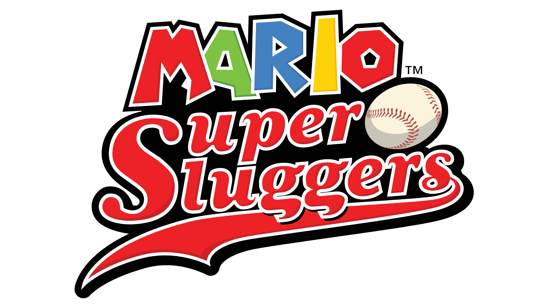 Mario Super Sluggers Logo